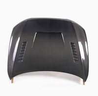 Capot moteur avant en fibre de carbone style LY avec clips pour Audi A5 B8.5 – Accessoires de tuning et de modification de carrosserie à fixation par boulons