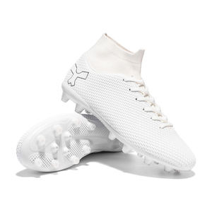 Nouvelles Chaussures de Foot Montantes Fg pour Hommes 2022, Crampons de Football d'Extérieur Personnalisés, Chuteiras de <span class=keywords><strong>Futsal</strong></span> - Product Image 3