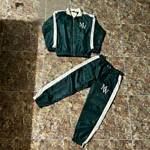 Custom Men's Windbreaker Nylon Tracksuit Sets Nylon <b>Patchwork</b> <b>Jacket</b> and Sweatpants Sets Lightweight Waterproof Men's Tracksuit - Product Image 1