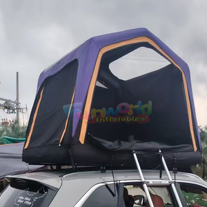 Tentes de toit gonflables amfibies pliables toutes saisons, conçues pour le camping sur les SUV et les camions - Product Image 3