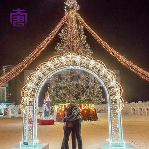 Iluminación LED IP65 personalizada para uso en interiores, luces de arco para fiestas, bodas y decoraciones navideñas para exteriores. - Product Image 3