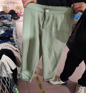 Pantaloni all'ingrosso da uomo, donna, unisex, casual, larghi, in <span class=keywords><strong>lino</strong></span>, per esterni, estivi, taglie miste, abbigliamento usato - Product Image 4