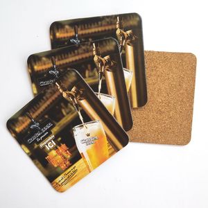 Custom design Günstige Tasse Untersetzer <span class=keywords><strong>Looney</strong></span> <span class=keywords><strong>Tunes</strong></span> Cartoon MDF Kork Untersetzer - Product Image 6