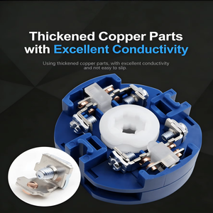 Interruptor de Leva de Cambio de Vía Rotatorio de 2 Posiciones y 4 Polos <span class=keywords><strong>MUTAI</strong></span>, Impermeable, de Metal y Plástico, con Terminal de Tornillo, 32 Amperios - Product Image 1