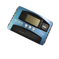 Contrôleur de Charge solaire 12v 24v 60a régulateur solaire contrôleur de Charge solaire