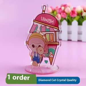 Custom Two-Dimensional Q Version Celebrity Pendant Cute Cartoon <b>Anime</b> Acrylic Plastic Double-Sided Transparent Card Holder Gift - Product Image 3