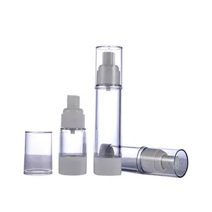 Flacon pulvérisateur de brouillard en plastique sans air rechargeable de 1.7oz, 50ml