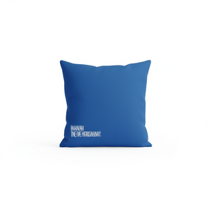 Cojín Cuadrado para Exteriores de Tela Oxford Azul, Resistente al Agua, Lavable a Máquina, para Jardín, para Todas las Estaciones - Product Image 1