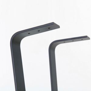 Modern U-Shaped Steel Coffee <b>Table</b> <b>Legs</b> Black 200kg Load Capacity for Office Dining Living Room Bedroom Home Office Bathroom Use - Product Image 5