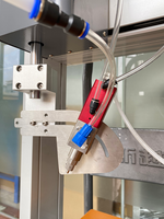 Robot de pegamento para pulverización de barniz lacado, dispensador de PCB con doble válvula, máquina de pegamento en espray