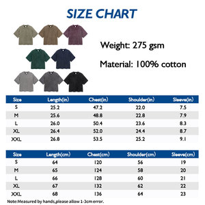 Basic Streetwear Boxy Fit Snow Wash Distressed <b>Cropped</b> Short Sleeve T-Shirt - Product Image 5