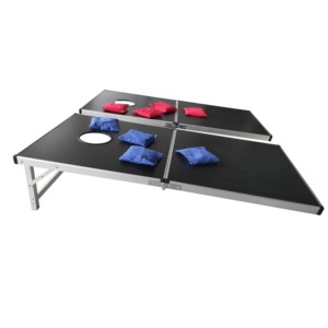 Juego de Cornhole Portátil de Aluminio, Juego de Lanzamiento de Bolsas de Frijoles, Tableros de Cornhole de Metal para Jardín - Product Image 6