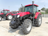 Nuevo Tractor X1204 de 120HP 4WD con Sistema Common Rail para Siembra de Trigo y Maíz, Fertilización y Soporte para Cosechadoras