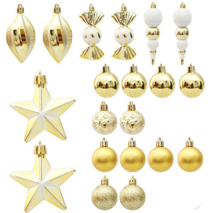 Décorations de Noël de haute qualité Boules de décoration bon marché Ensembles de décoration d'arbre de Noël Boules de Noël de taille personnalisée - Product Image 2
