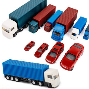 <span class=keywords><strong>Tren</strong></span> a <span class=keywords><strong>Escala</strong></span> Modelo OO <span class=keywords><strong>N</strong></span> Coche Camió<span class=keywords><strong>n</strong></span> Autobús en <span class=keywords><strong>Miniatura</strong></span> <span class=keywords><strong>Escala</strong></span> 1:50 a 1:200 Diorama Escena de Ciudad Garaje Vitrinas para Pasatiempos - Product Image 1