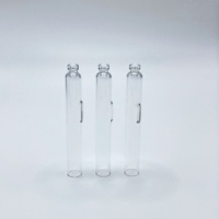 Cartouches en verre de 3 ml pour la vente en gros de bananes, flacons-cassettes avec couvercle en aluminium et bouchon en caoutchouc, scellage durable pour crème de soin de la peau