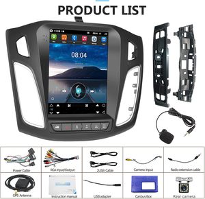 วิทยุหน้าจอสัมผัสขนาด2 + 32GB วิทยุสเตอริโอในรถยนต์ระบบแอนดรอยด์แนวตั้งสำหรับฟอร์ดโฟกัส2012 2014 <span class=keywords><strong>2015</strong></span> 2016 2017 2018แนวตั้งแบบ HD IPS - Product Image 3