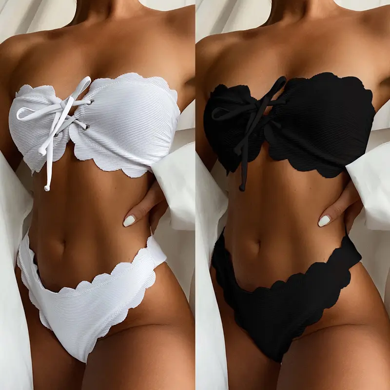 2024 Hot Selling Hoge Kwaliteit Bikini Set Tweedelig Badpak Sexy Vrouwen Badpak Meisjes Badmode Bikini 'S