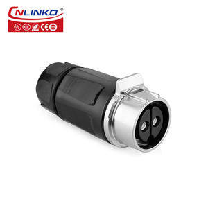 CNLINKO M28 водонепроницаемый IP67 мужской женский с быстродействующей заглушкой 50A Power 2 Pin разъем кабеля - Product Image 6