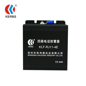 Protector de Sobretensión Telefónica KERBS KLF-RJ11-4E, Dispositivo de Protección de Señal RJ11 de 4 Canales - Product Image 5