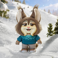 Mini Figura de Juguete de Zootopia, Juddy Niick, Caja Sorpresa, Serie de Personajes de la Ciudad de Zootopia, Set de Figuras de Vinilo en Caja Misteriosa
