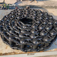 Pièces de rechange pour engins lourds AITRUI : Chaîne de chenilles pour excavatrices Komatsu PC300, PC350, PC400, PC410, PC450