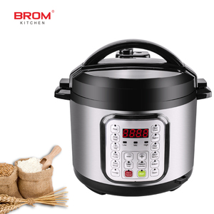 En stock, directement de l'usine, nouvelle cocotte électrique à pression de 6 L avec revêtement antiadhésif, pour la maison - Product Image 3