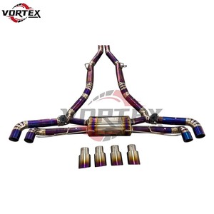 Escape Catback con Válvulas de Titanio VORTEX Grado 5 para BMW F95 X5M/F96 X6M S63/S68 4.4T 2020-2025 - Product Image 2