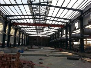 Talleres <span class=keywords><strong>y</strong></span> Fábricas de Estructura de Acero Pesado de Bajo Costo <span class=keywords><strong>y</strong></span> Construcción Rápida, Soldadura <span class=keywords><strong>y</strong></span> Corte de Acero de Alta Resistencia, Vida Útil de 50 Años - Product Image 4