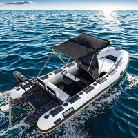 19ft RIB560 Orca Hypalon Aluminium Gonflable Rigide Gonflable RIB Boat