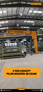 Grue à flèche murale de qualité supérieure |   Grue compacte pour usage industriel de 1 à 5 tonnes à vendre par les exportateurs - Product Image 2