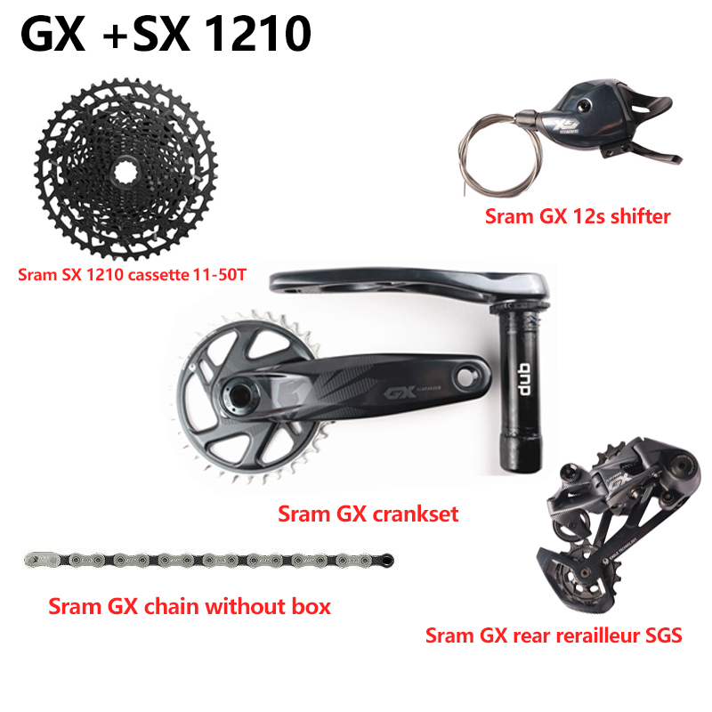 SRAM GX EAGLE 1x12s 12 Speed Crankset & Trigger Shifter