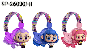 Nouveaux écouteurs sans fil pour enfants K-POP Demon Hunters Cartoon 2026 |   Casque Bluetooth 3D mignon avec micro intégré - Product Image 6