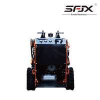 Mini Skid Steer Loader Backhoe Loader 850kg Front Loader Crawler Loader BAILITONG Mesin Euro5/EPA Garansi 1 Tahun Beban Berat