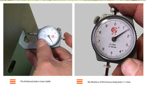 Vente en gros Poêle à <span class=keywords><strong>bois</strong></span> portable pliable en acier pour l'extérieur sans fumée - Product Image 6