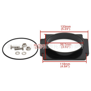 Filtro de Aire de Alto Flujo Moshark 120mm X 187mm para Motocicleta Yamaha Banshee 350 YFZ350 - Product Image 2