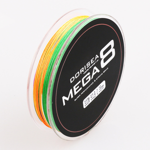 สายเบ็ดตกปลา Dorisea Mega 8เส้นลวด PE แบบมัลติฟิลาเมนต์ถัก10-100LB X8ยาว300เมตรสำหรับสายน้ำในทะเลสาบ - Product Image 3