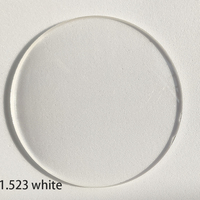 SEESEE OPTICAL Verre optique minéral bifocal à surface plate 1.523 pour lunettes