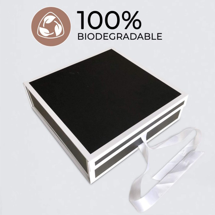 Magnetic Decorative Cardboard Gift Box Thanksgiving Christmas Bridesmaids Box with Lids And Ribbon