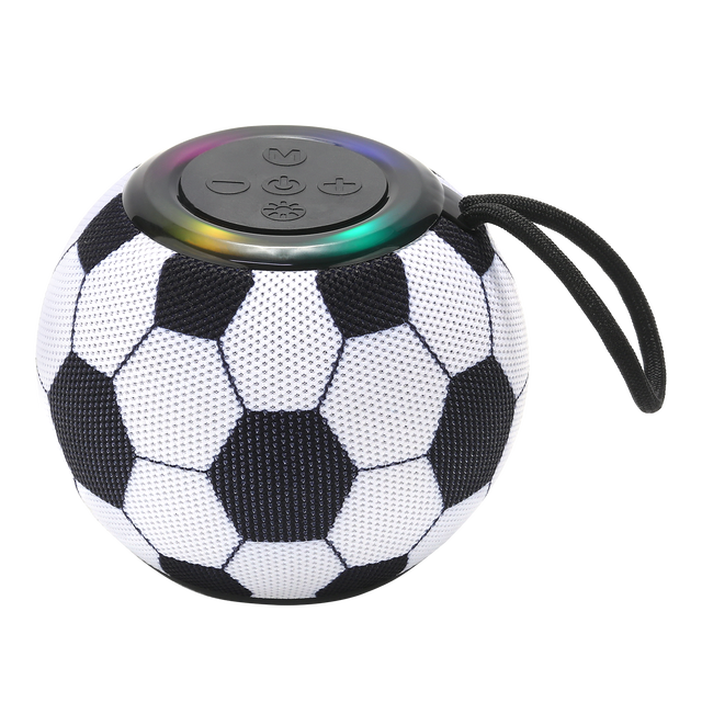 New Design Spherical Waterproof RGB LED Lighting Wireless Portable Speaker Built-in Mic 3-5 Hours Playtime for V5.3 500-1000mAh
