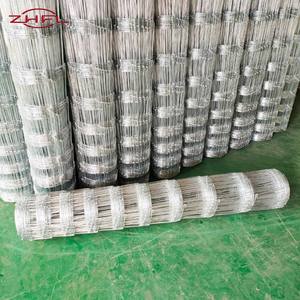 รั้วเหล็กสำหรับฟาร์ม Longteng 12ga หนาพิเศษ ขนาด 4 ฟุต x 100 ฟุต เคลือบสังกะสีหนา สำหรับปศุสัตว์ รั้วลวดชุบสังกะสีสำหรับสนาม - Product Image 3