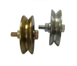 Gate Hardware Lenkrad für Schiebetür Hochleistungs-Schiebe torrad Einzel lager mit Schraube Y Nut - Product Image 1