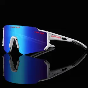 Sunglasses 2024 Mtb Men Bike Bicycle Cycling Glasses Custom Uv400 Interchangeable Outdoor Polarized Run Fishing Golf Sports Sunglasses