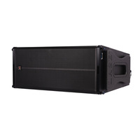 Système de sonorisation professionnel haut de gamme LA-6 avec deux enceintes de 12 pouces, enceintes actives PA, enceintes passives Line Array