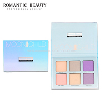 Vente en gros de palette d'ombres à paupières de marque privée personnalisée Palettes de maquillage Palette d'ombres à paupières pigmentées