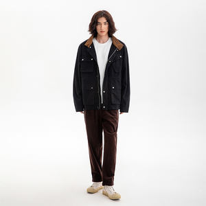 스트레이트 레그 하렘 팬츠 오엠 스포츠 남성 액티브 염색 코듀로이 캐주얼 팬츠 - Product Image 2