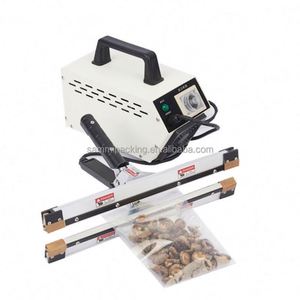 Prensa manual Máquina de sellado de bolsas de papel de aluminio Calor de mano Bolsa de papel Kraft Abrazadera Sellador Mylar Sellador Calefacción Mejor precio - Product Image 5