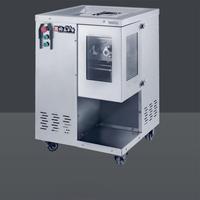 Nouvelle machine industrielle automatique en acier inoxydable pour déchiqueter la viande fraîche, trancheuse à viande électrique commerciale, coupe-viande double rotation 220V