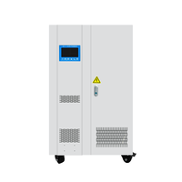 Stabilisateur de tension 70 kVA 80 kVA, 70 75 kVA triphasé intelligent AVR pour usinage CNC, photovoltaïque, médical