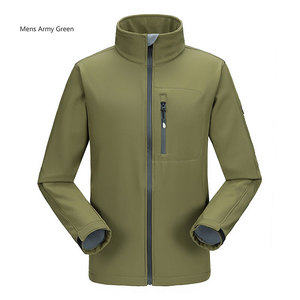 Spring Autumn's New Outdoor <strong>Waterproof</strong> Breathable Windproof Soft-Shell Men's Single-Layer <strong>Thin</strong> Casual <strong>Jacket</strong> for Zipper - Product Image 2